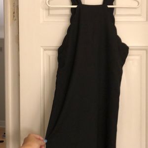 Black mini dress. Lulus size XS